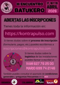 Cartel de teléfonos y emails del kontrapulso