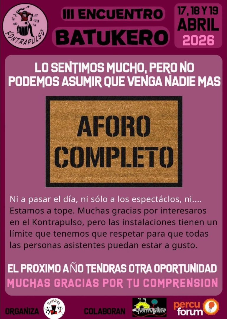 Aforo completo del Kontrapulso 2026